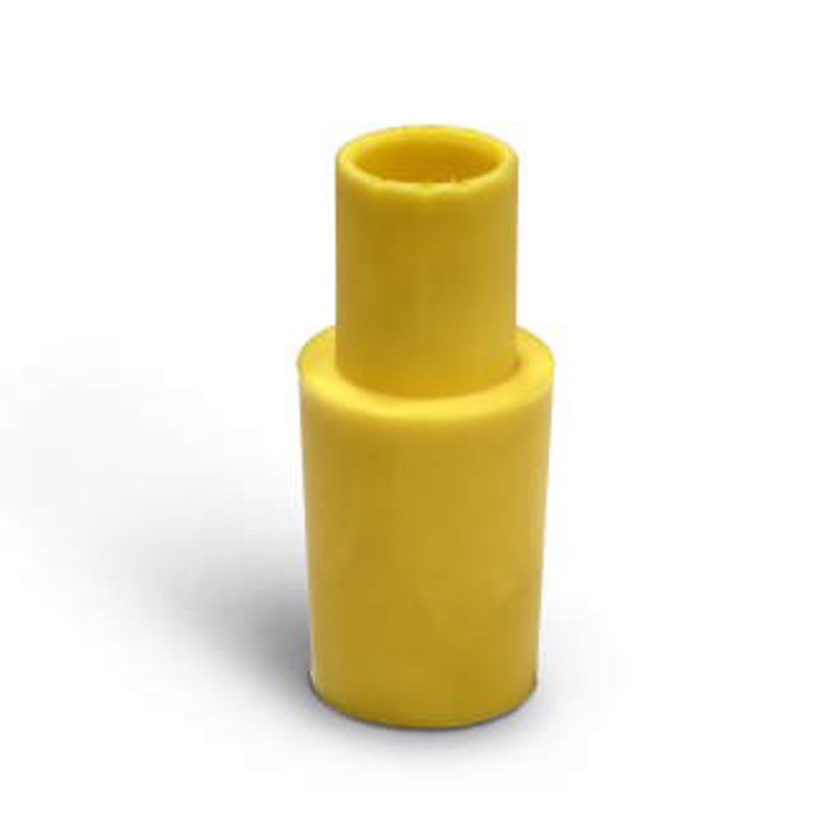 Lufteinflutstutzen, zu 38 mm Schlauch, aus Gummi, gelb, Lufteinflutstutzen, zu 38 mm Schlauch, aus Gummi, gelb,