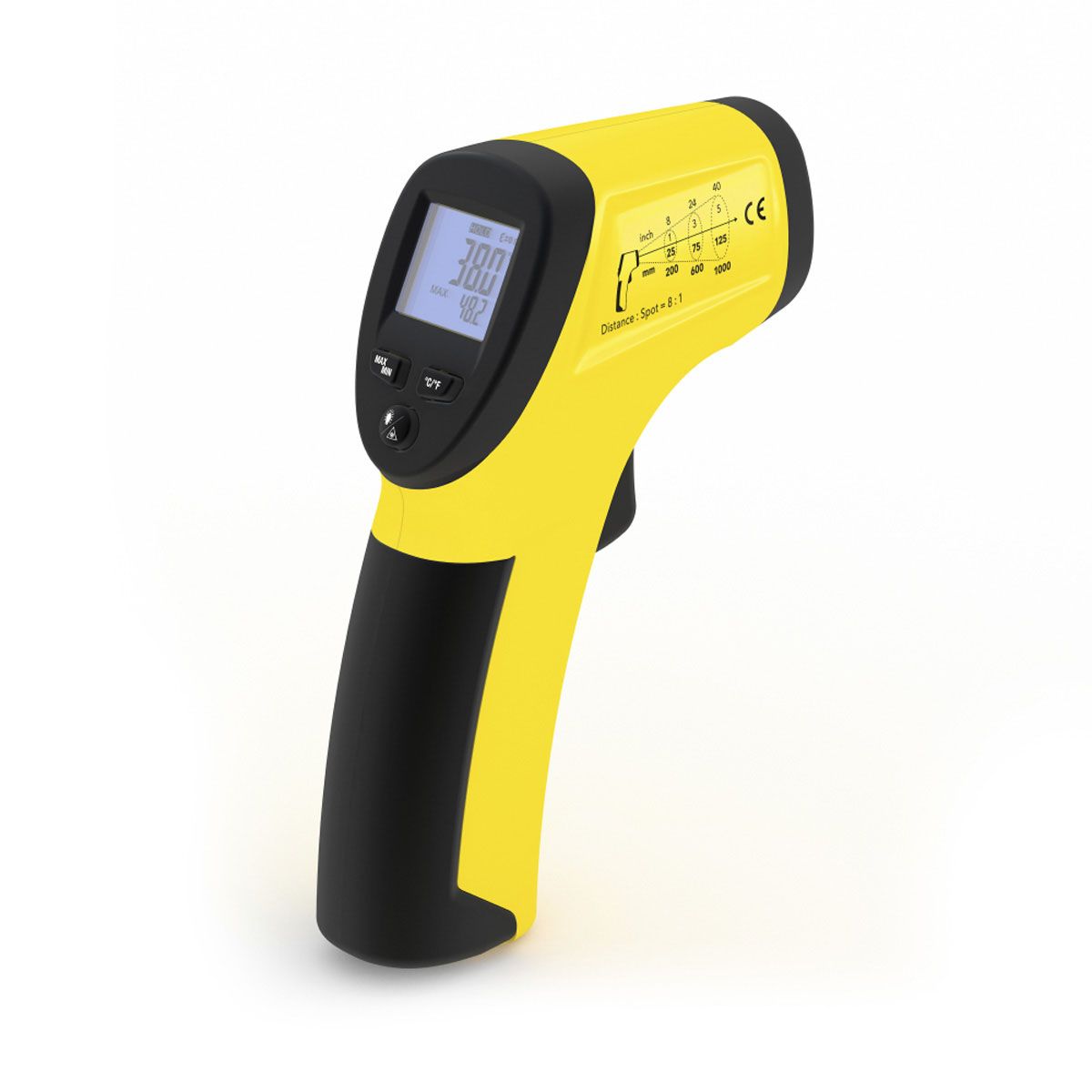 Infrarot-Thermometer, BP15, gelb/schwarz, -30-260°C Infrarot-Thermometer, BP15, gelb/schwarz, -30-260°C