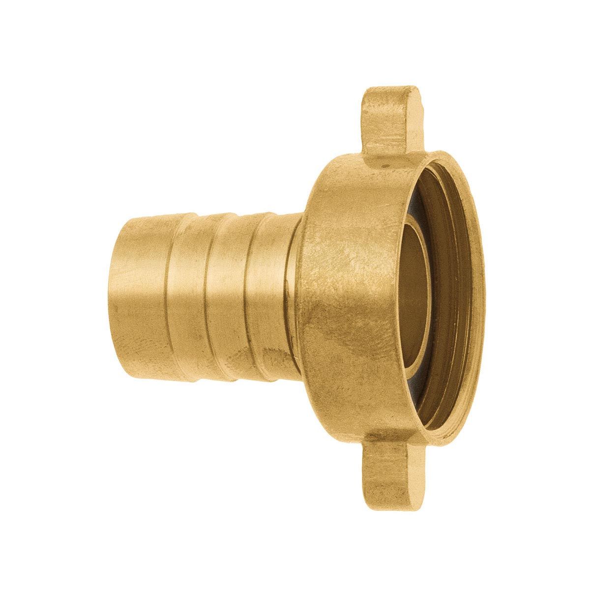 GEKA-Schlauchverschraubung IG, aus Messing, mit Überwurfmutter, 1/2' IG, d 13 mm GEKA-Schlauchverschraubung IG, aus Messing, mit Überwurfmutter, 1/2' IG, d 13 mm