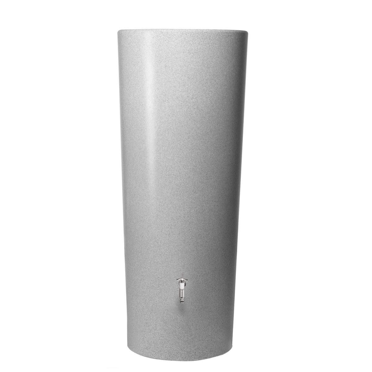 Regenspeicher Stone, aus PE-HD, silver, 350 l, 620 x 1500 mm Regenspeicher Stone, aus PE-HD, silver, 350 l, 620 x 1500 mm