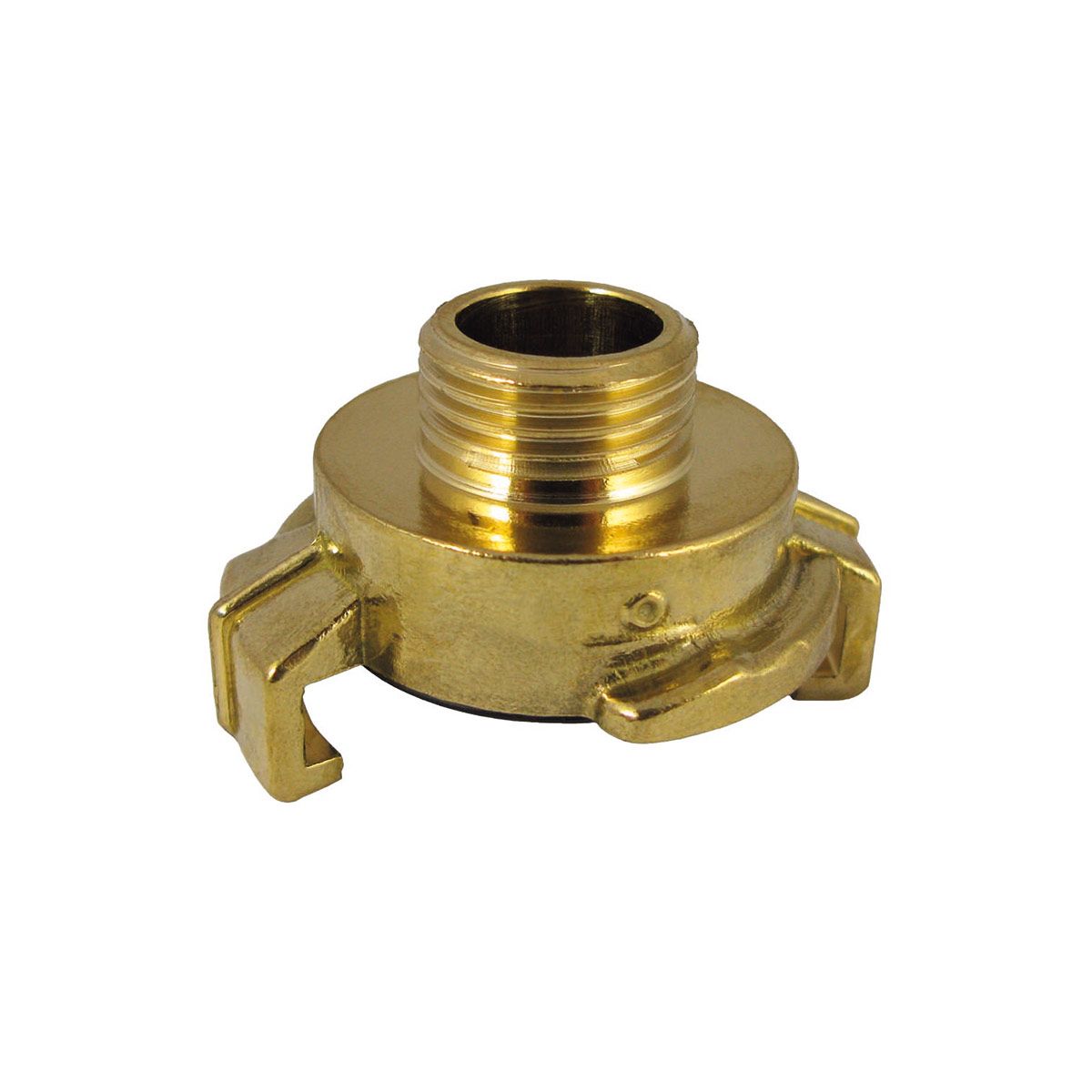 Gewindestück, aus Messing, 1/2' AG Gewindestück, aus Messing, 1/2' AG