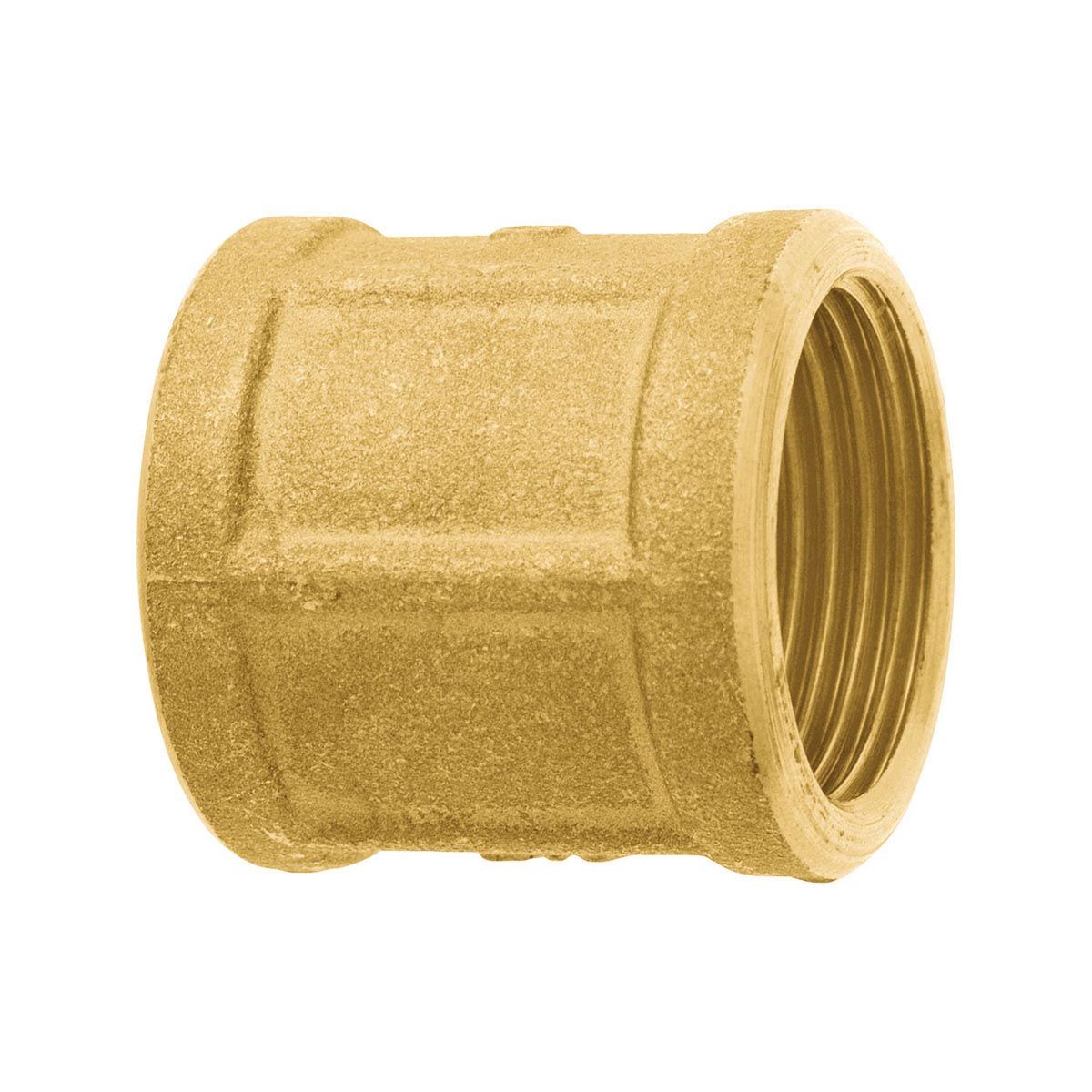 GEKA-Gewindemuffe, aus Messing, 1/2' IG, 1/2' IG GEKA-Gewindemuffe, aus Messing, 1/2' IG, 1/2' IG