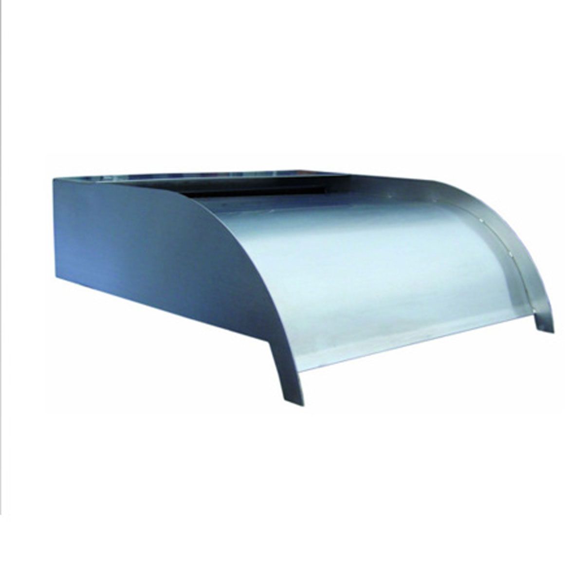 Wasserfall Flow, aus Edelstahl, hellgrau glänzend, 300 x 330 x 90 mm, 1' Wasserfall Flow, aus Edelstahl, hellgrau glänzend, 300 x 330 x 90 mm, 1'