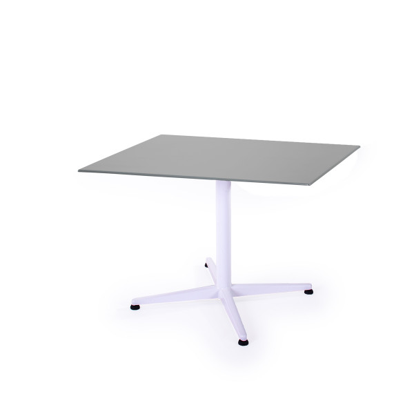 GFK Tisch Elegance platingrau 80x80