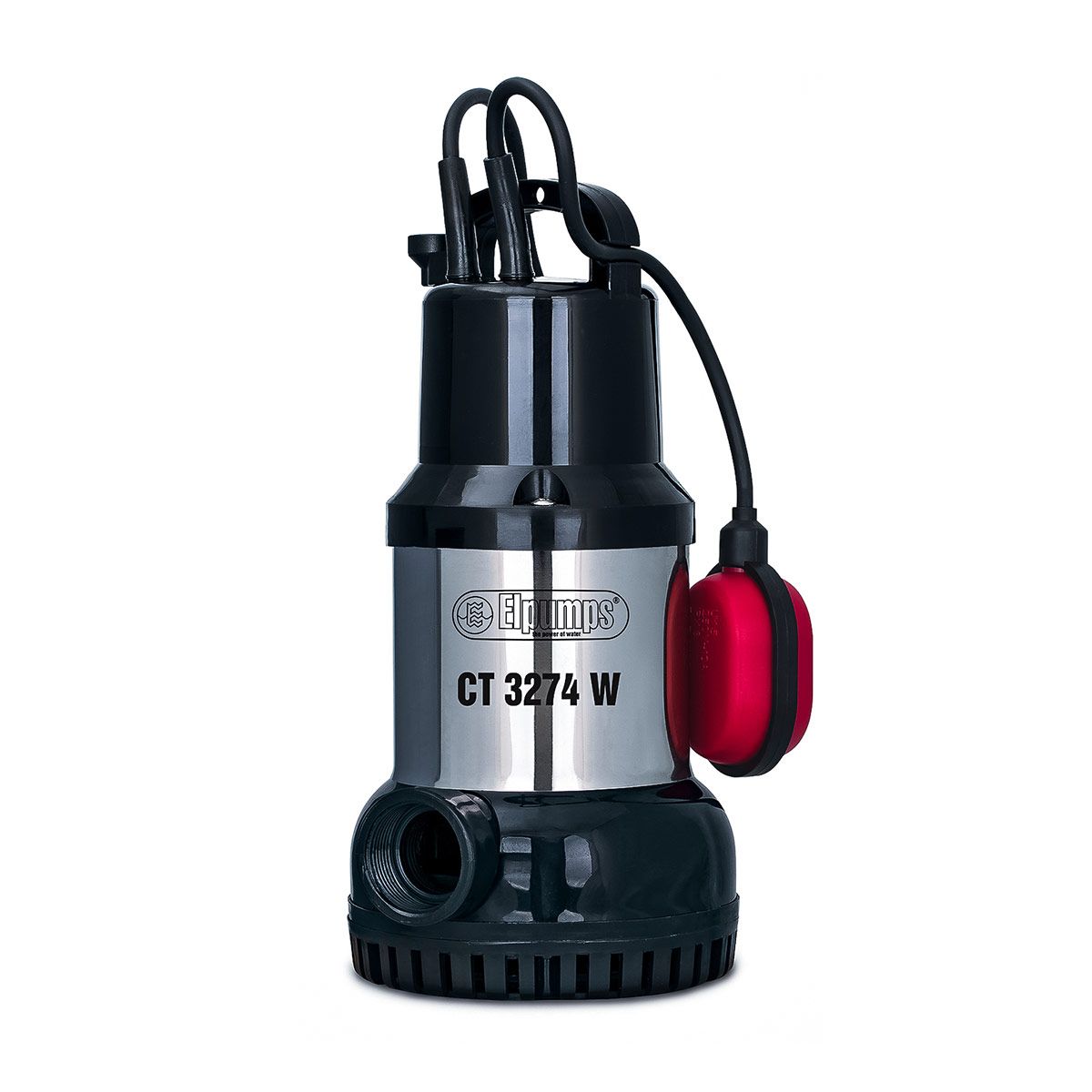 Klarwasserpumpe CT 3274 W, H max 10.0 m, Q max 10000 l/h, 0.6 kW, 160 x 190 x 325 mm, 1 1/4' IG, 230 V Klarwasserpumpe CT 3274 W, H max 10.0 m, Q max 10000 l/h, 0.6 kW, 160 x 190 x 325 mm, 1 1/4' IG, 230 V