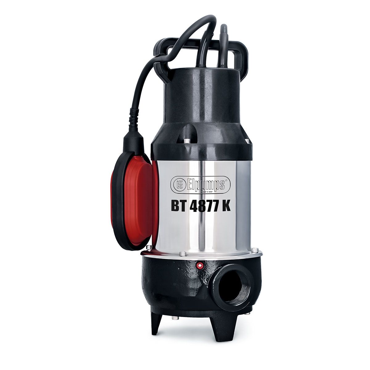 Fäkalienpumpe BT 4877 K, H max 10.0 m, Q max 20000 l/h, 0.9 kW, 220 x 190 x 450 mm, 1 1/4' IG, 230 V Fäkalienpumpe BT 4877 K, H max 10.0 m, Q max 20000 l/h, 0.9 kW, 220 x 190 x 450 mm, 1 1/4' IG, 230 V