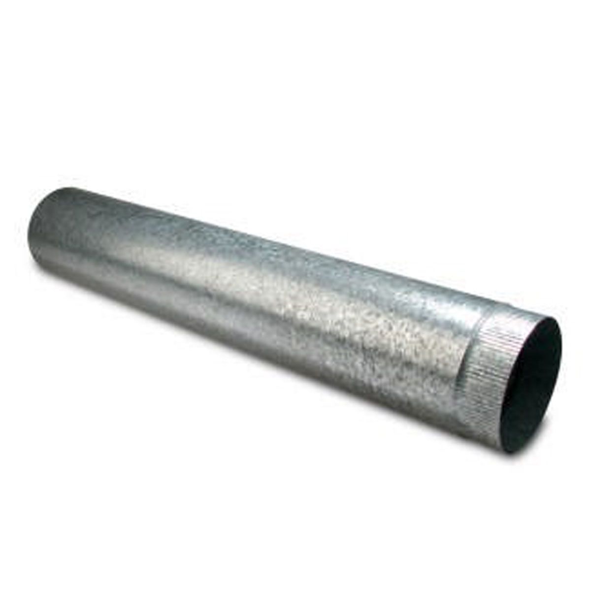Abgasrohr starr zu Ölheizgebläse, Stahlblech verzinkt, D 120 mm, L: 1 m Abgasrohr starr zu Ölheizgebläse, Stahlblech verzinkt, D 120 mm, L: 1 m