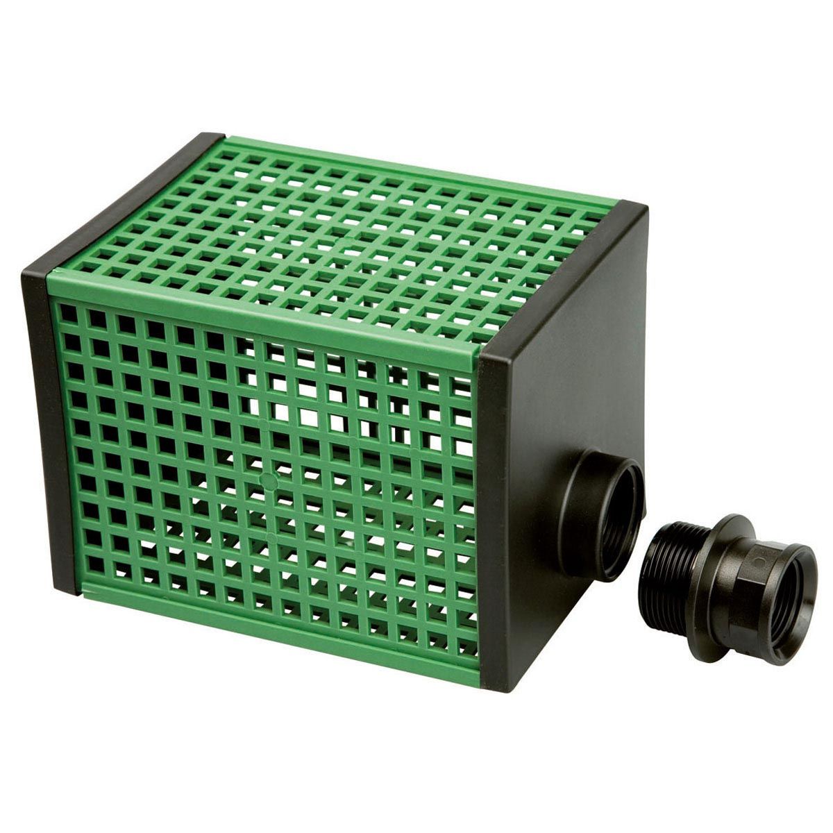 Vorfilter grob, Q 3000 - 13000 l/h, grün, 1' AG, 1 1/4' IG Vorfilter grob, Q 3000 - 13000 l/h, grün, 1' AG, 1 1/4' IG