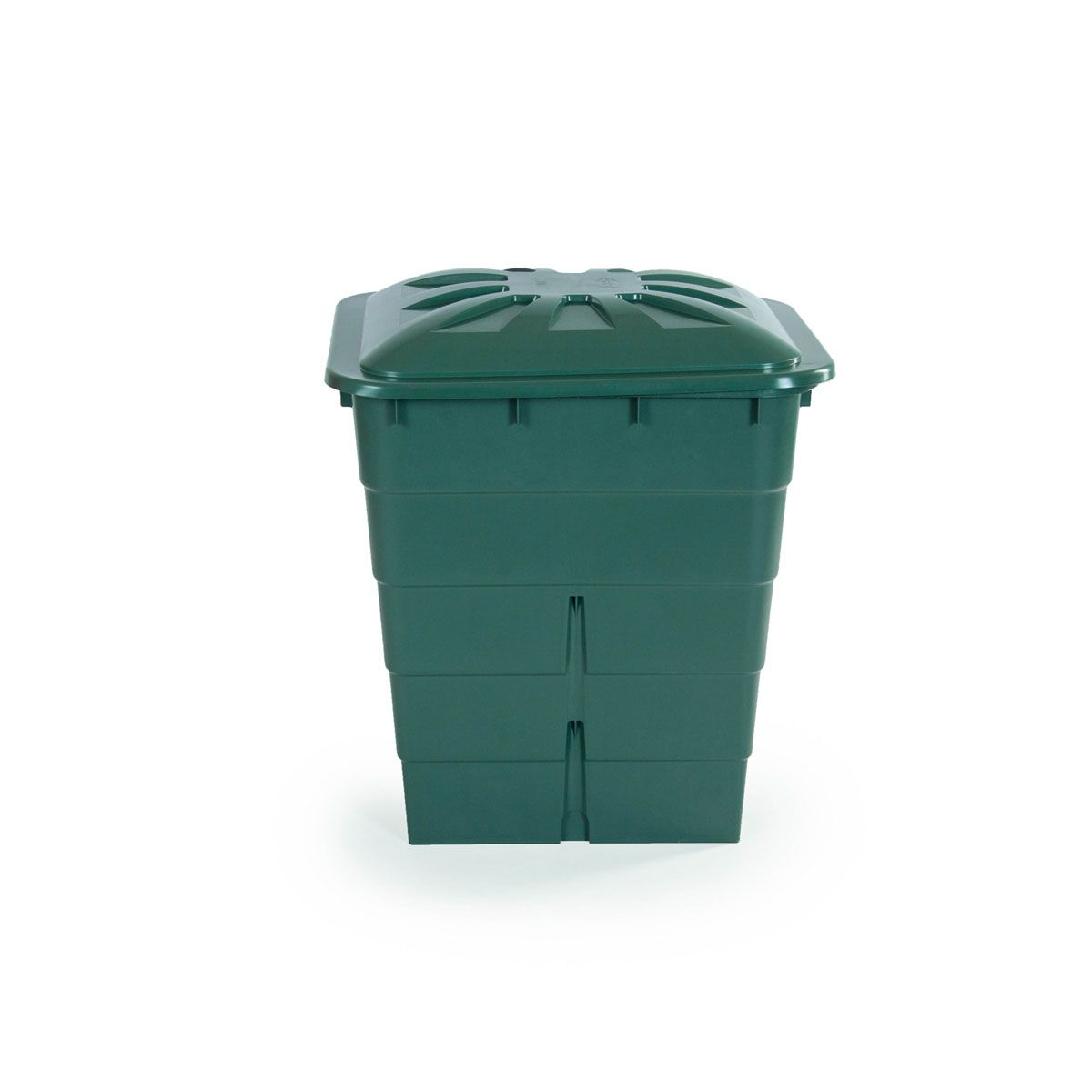 Regentonne eckig, aus PP, grün, 300 l, 660 x 800 x 920 mm Regentonne eckig, aus PP, grün, 300 l, 660 x 800 x 920 mm