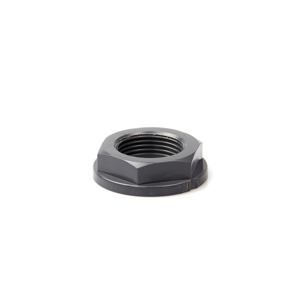 Mutter, aus PVC, grau, 1/2' IG Mutter, aus PVC, grau, 1/2' IG
