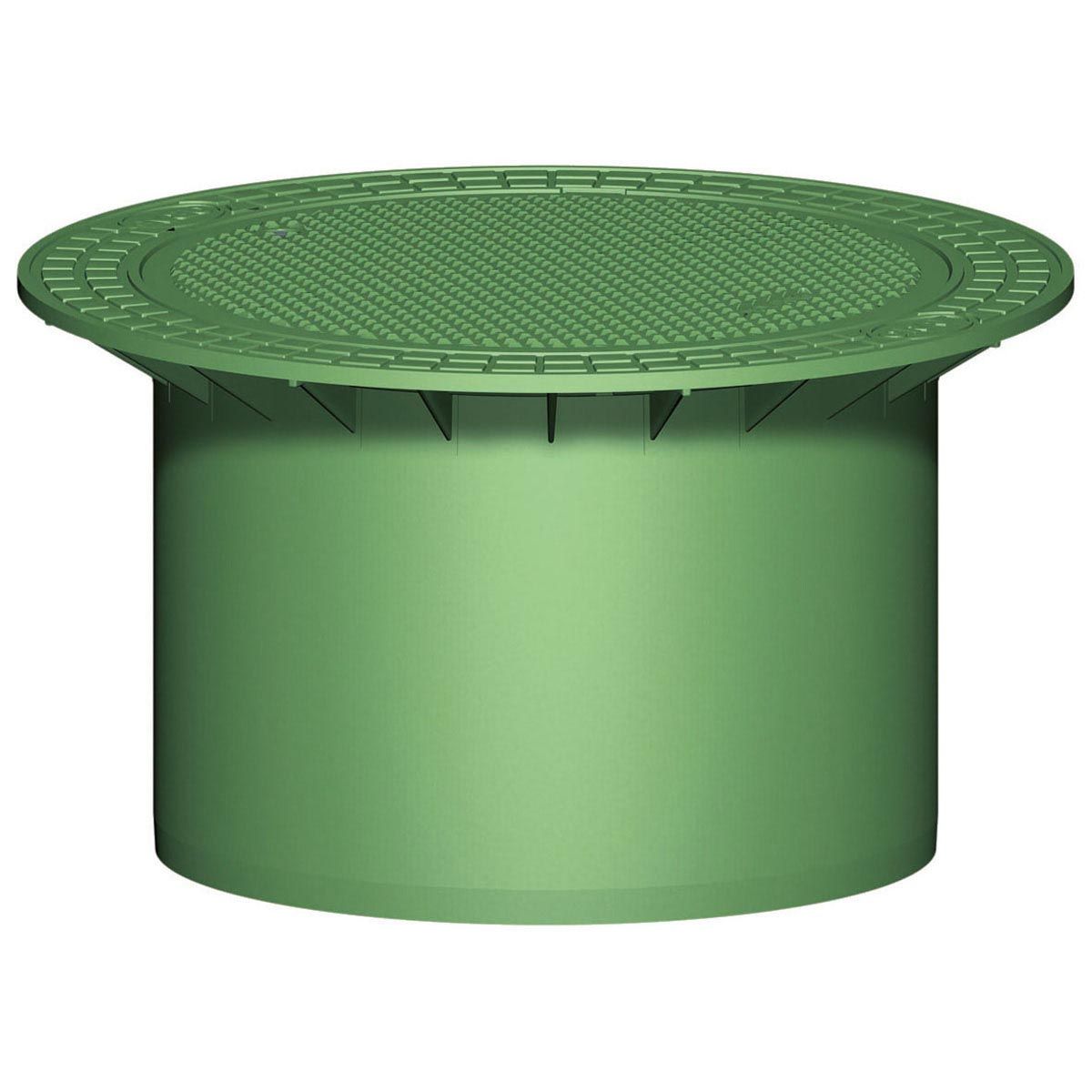 Teleskop-Domschacht Maxi, grün, begehbar, H 476 mm, D 850 mm, d 600 mm Teleskop-Domschacht Maxi, grün, begehbar, H 476 mm, D 850 mm, d 600 mm