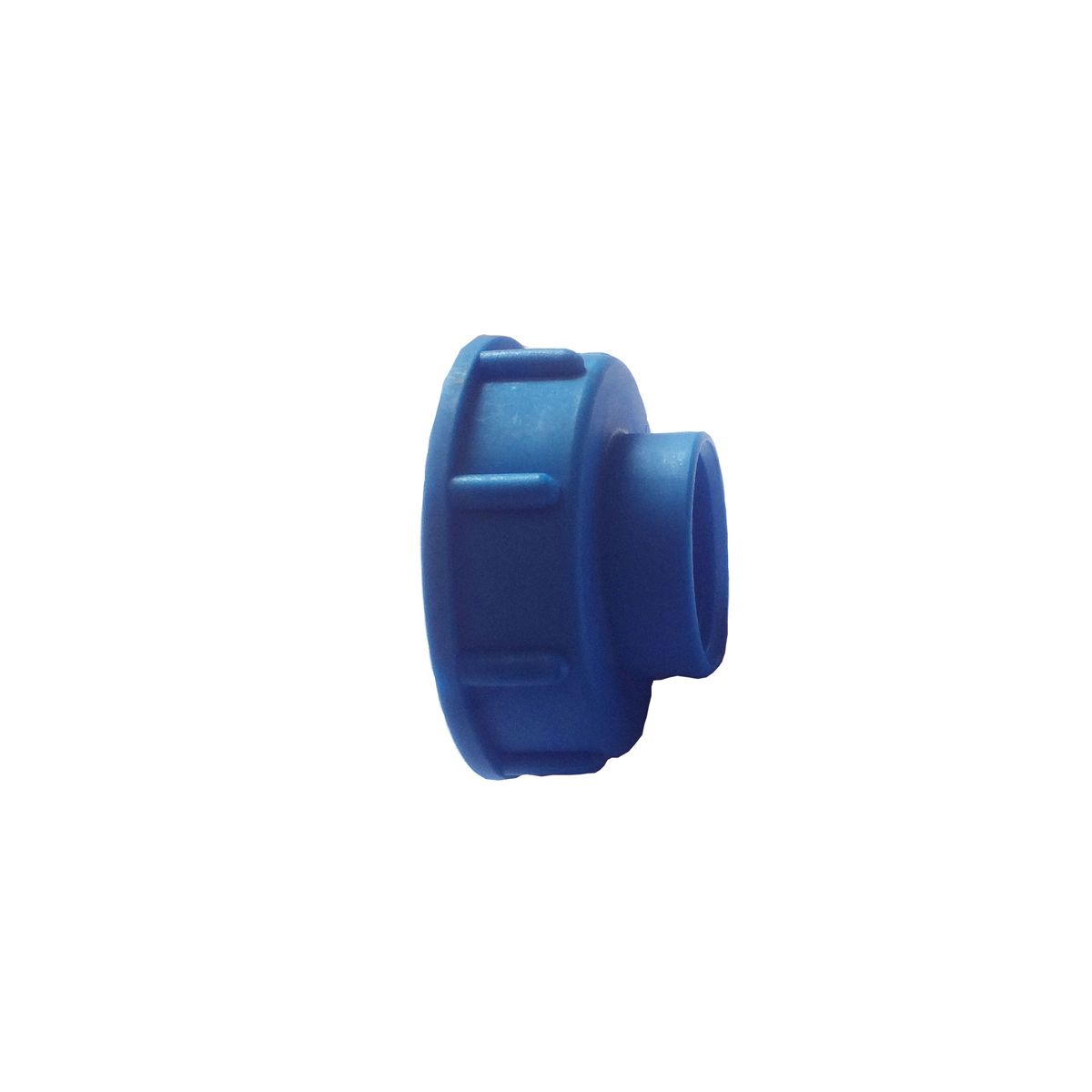 Adapter IG zu IBC Container, aus Kunststoff, blau, S60 x 6 IG, 1' IG Adapter IG zu IBC Container, aus Kunststoff, blau, S60 x 6 IG, 1' IG