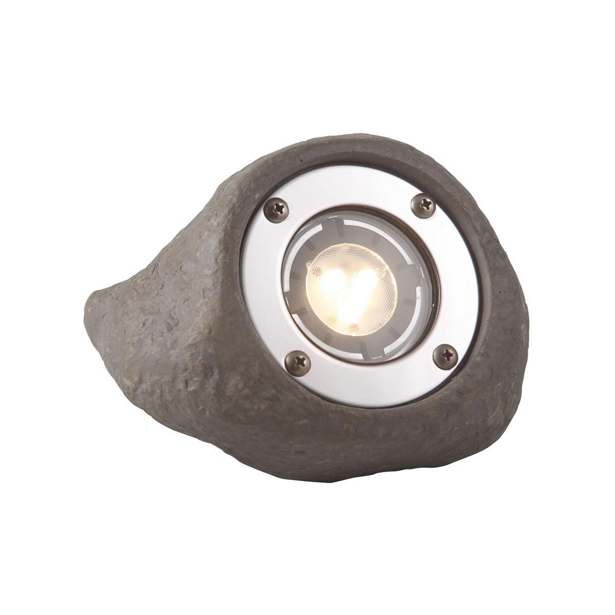 Éclairage aquatique Dolomite, Polyrésine, gris, blanc chaud, 12 V, 3 W, 45 x 105 mm Éclairage aquatique Dolomite, Polyrésine, gris, blanc chaud, 12 V, 3 W, 45 x 105 mm