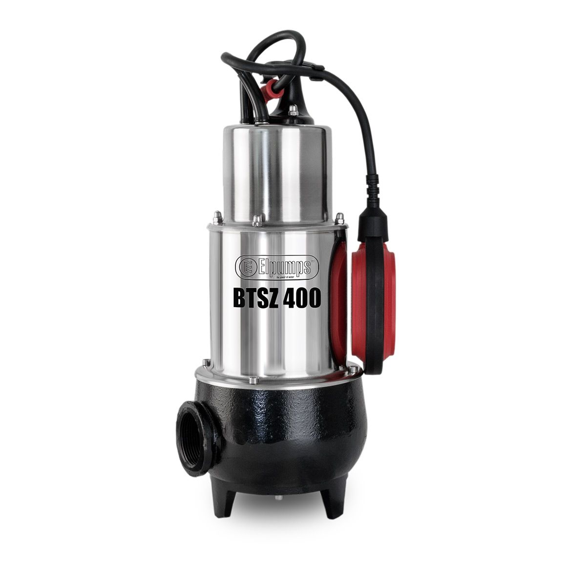 Schmutzwasserpumpe BTSZ 400, H max 10.0 m, Q max 24000 l/h, 1.2 kW, 220 x 185 x 450 mm, 1 1/2' IG, 230 V Schmutzwasserpumpe BTSZ 400, H max 10.0 m, Q max 24000 l/h, 1.2 kW, 220 x 185 x 450 mm, 1 1/2' IG, 230 V