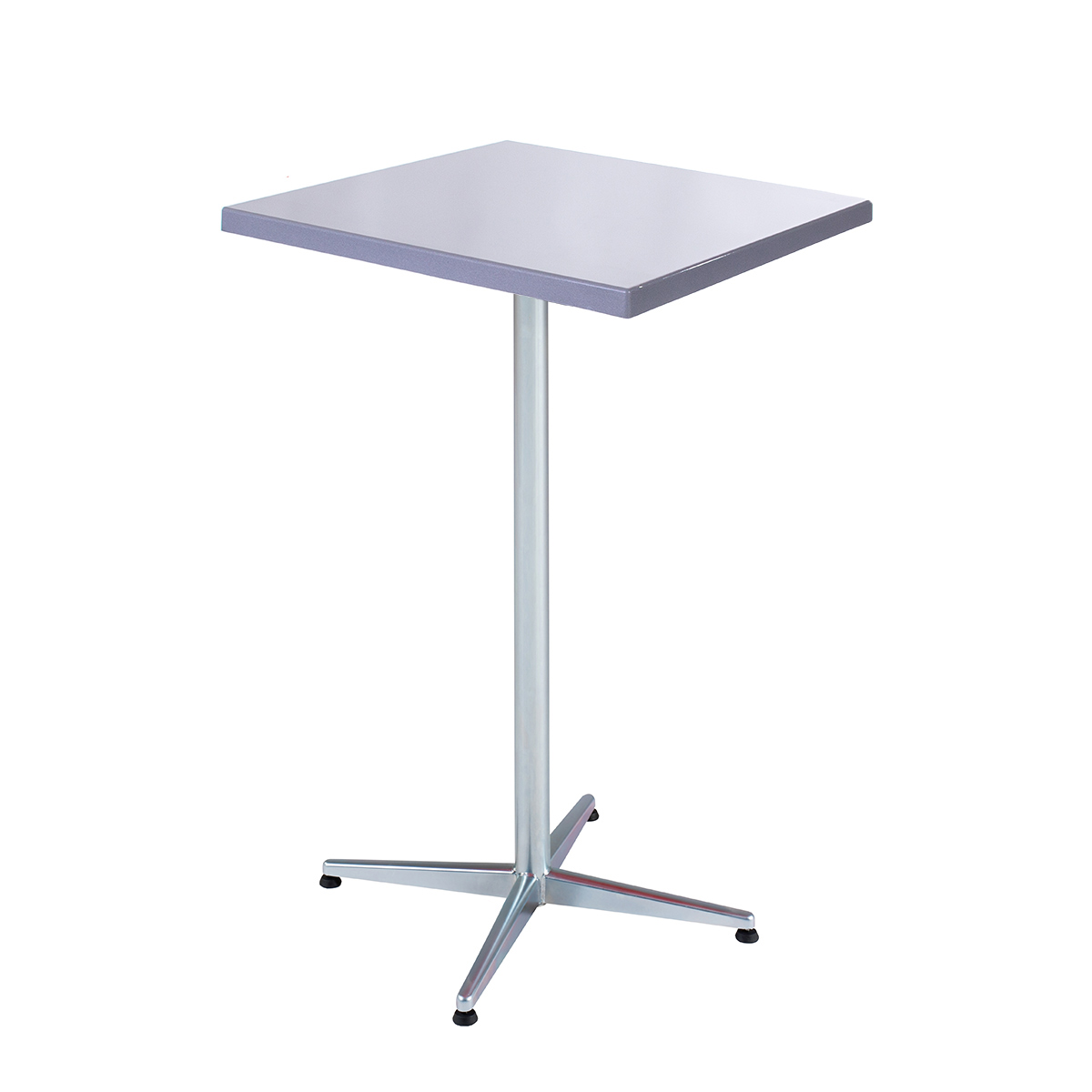 GFK Tisch silber 70x70 GFK Tisch silber 70x70