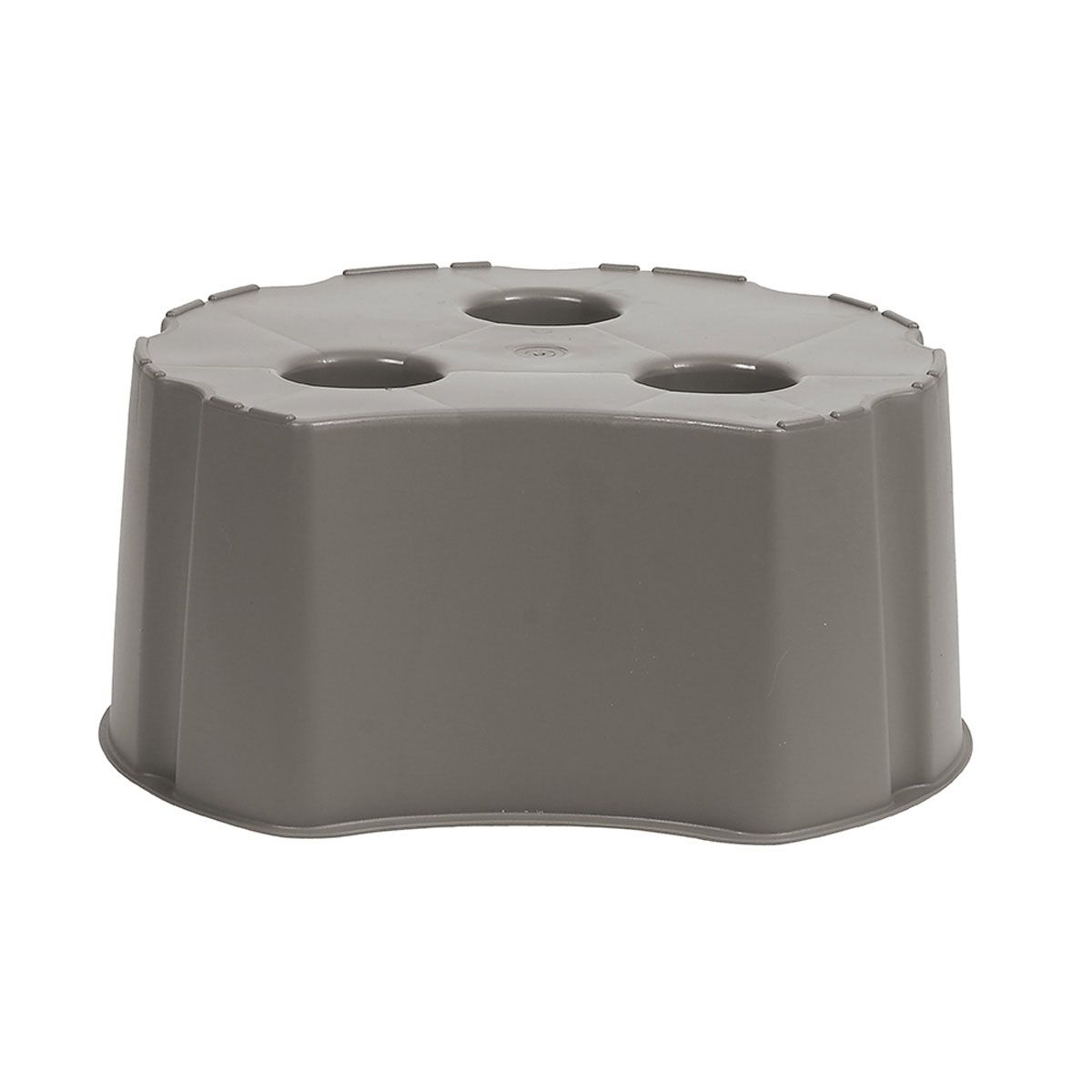 Unterstand Lanzarote, aus PP, graphite grey, rund, 300 l, 530 x 530 x 330 mm Unterstand Lanzarote, aus PP, graphite grey, rund, 300 l, 530 x 530 x 330 mm
