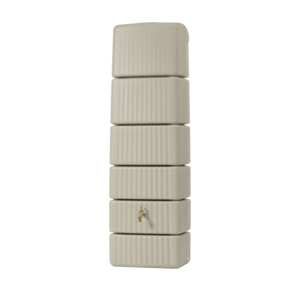 Réservoir mural Slim, en PE-HD, beige sable, 300 l, 580 x 370 x 1820 mm Réservoir mural Slim, en PE-HD, beige sable, 300 l, 580 x 370 x 1820 mm