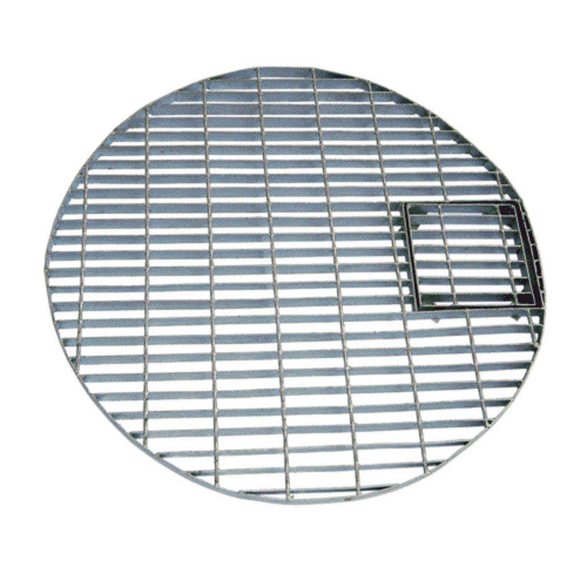 Metall-Abdeckrost, feuerverzinkt, rund, D 660 mm Metall-Abdeckrost, feuerverzinkt, rund, D 660 mm