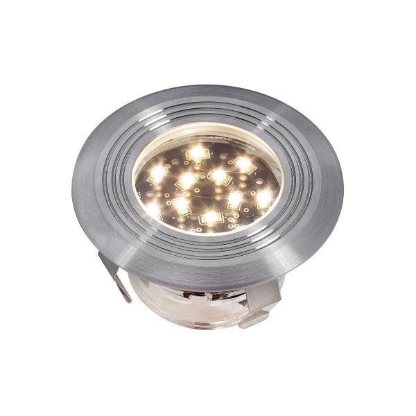 Einbauleuchte Doba R1, aus Edelstahl, 1 W LED, warm weiss, 12 V, 45 x 75 mm