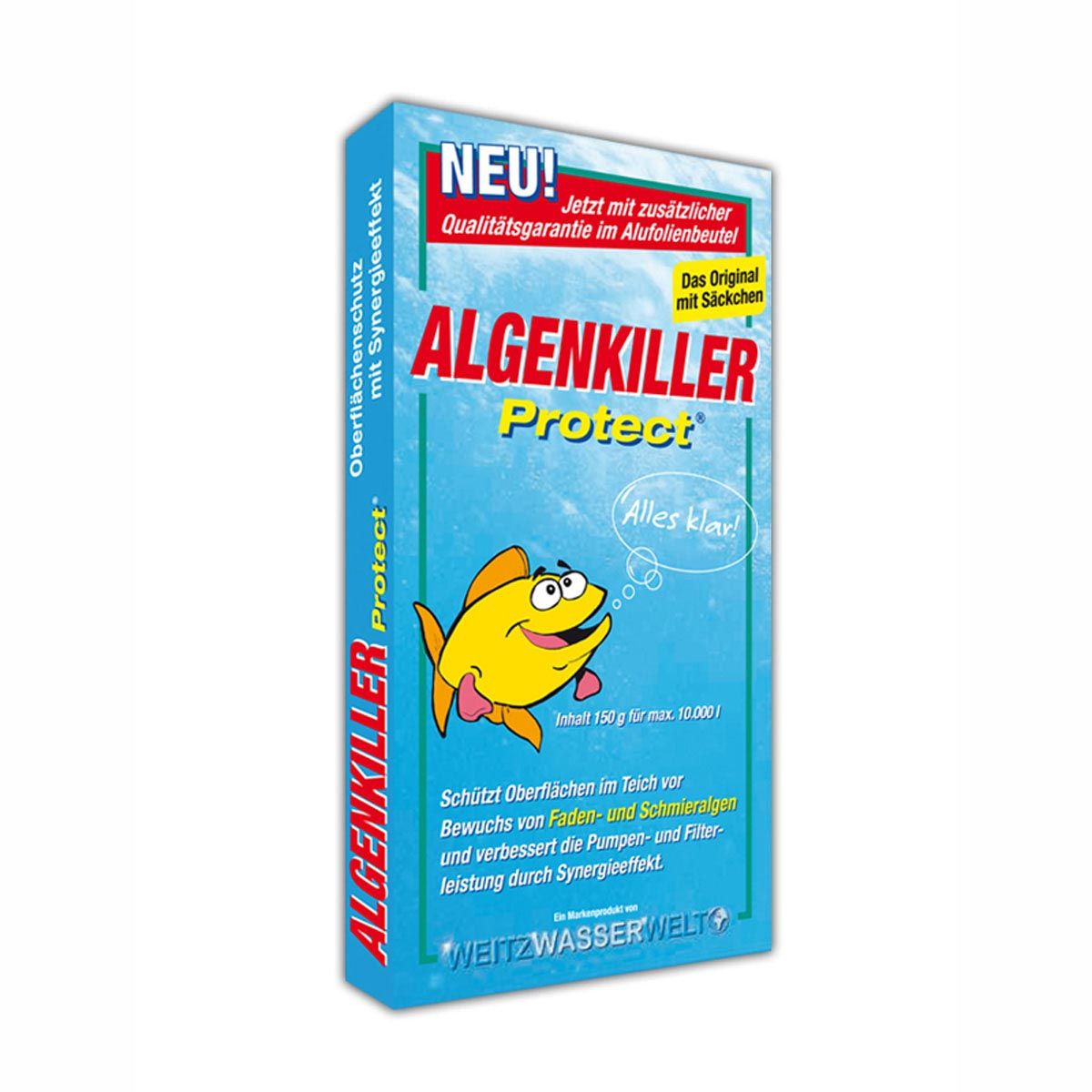 Algenkiller Protect, Reichweite 10 m3, 0.15 kg Algenkiller Protect, Reichweite 10 m3, 0.15 kg