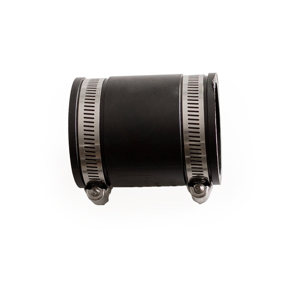 Flexible Muffe, aus PVC Elastomer, schwarz, 44 - 50 mm Flexible Muffe, aus PVC Elastomer, schwarz, 44 - 50 mm