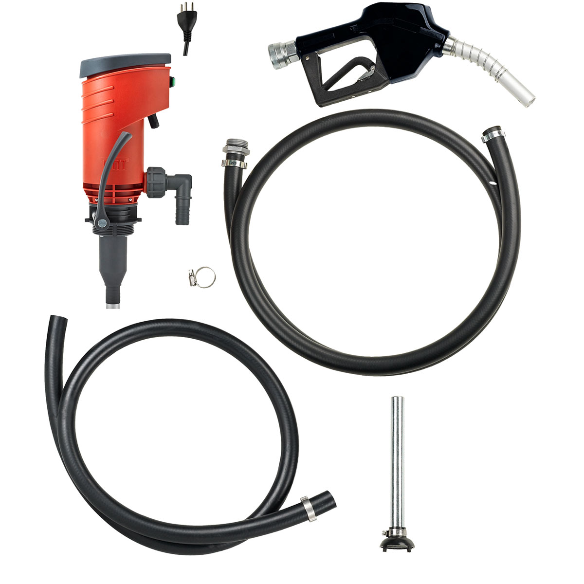 Pompe à huile électrique PREMAxx A, Convient pour le diesel et le fuel, 230 V, 320 W, 48 l/min.