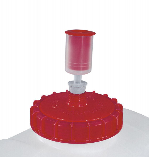 Gärfilter FA-011, rot/transparent,