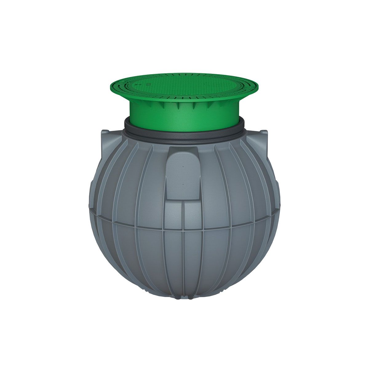 Universaltank Saphir, aus PE-LLD, grau, 600 l, D 1125 x 985 mm Universaltank Saphir, aus PE-LLD, grau, 600 l, D 1125 x 985 mm