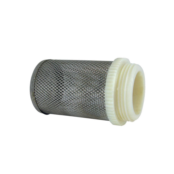 Saugkorb, Chromstahl, Nylon, 1' AG