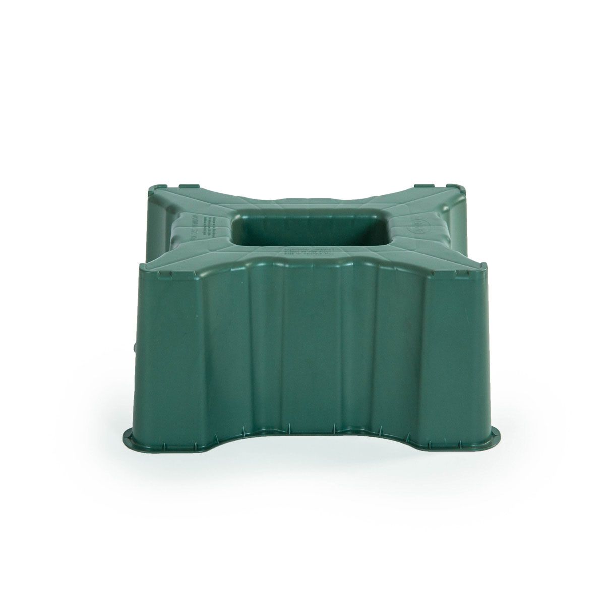 Unterstand, aus PP, grün, eckig, 300 l, 530 x 530 x 330 mm Unterstand, aus PP, grün, eckig, 300 l, 530 x 530 x 330 mm