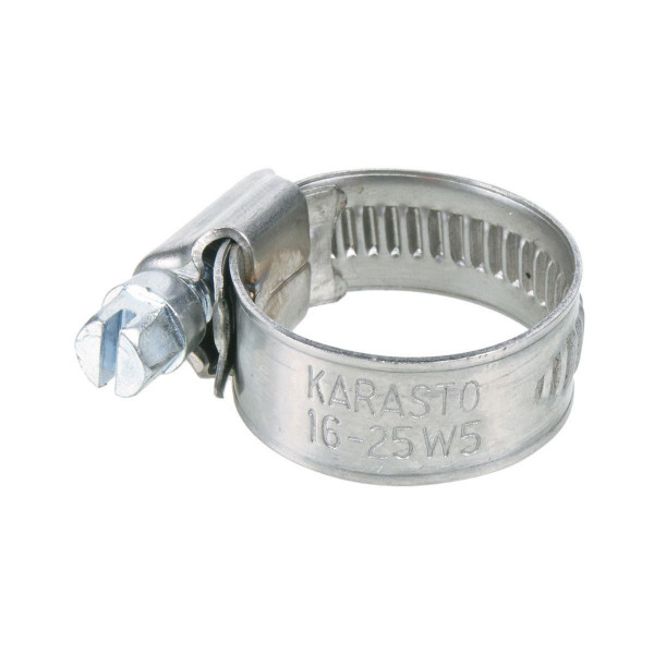 Schlauchschelle, aus Inox, nach DIN 3017, 12-22 x 12 mm