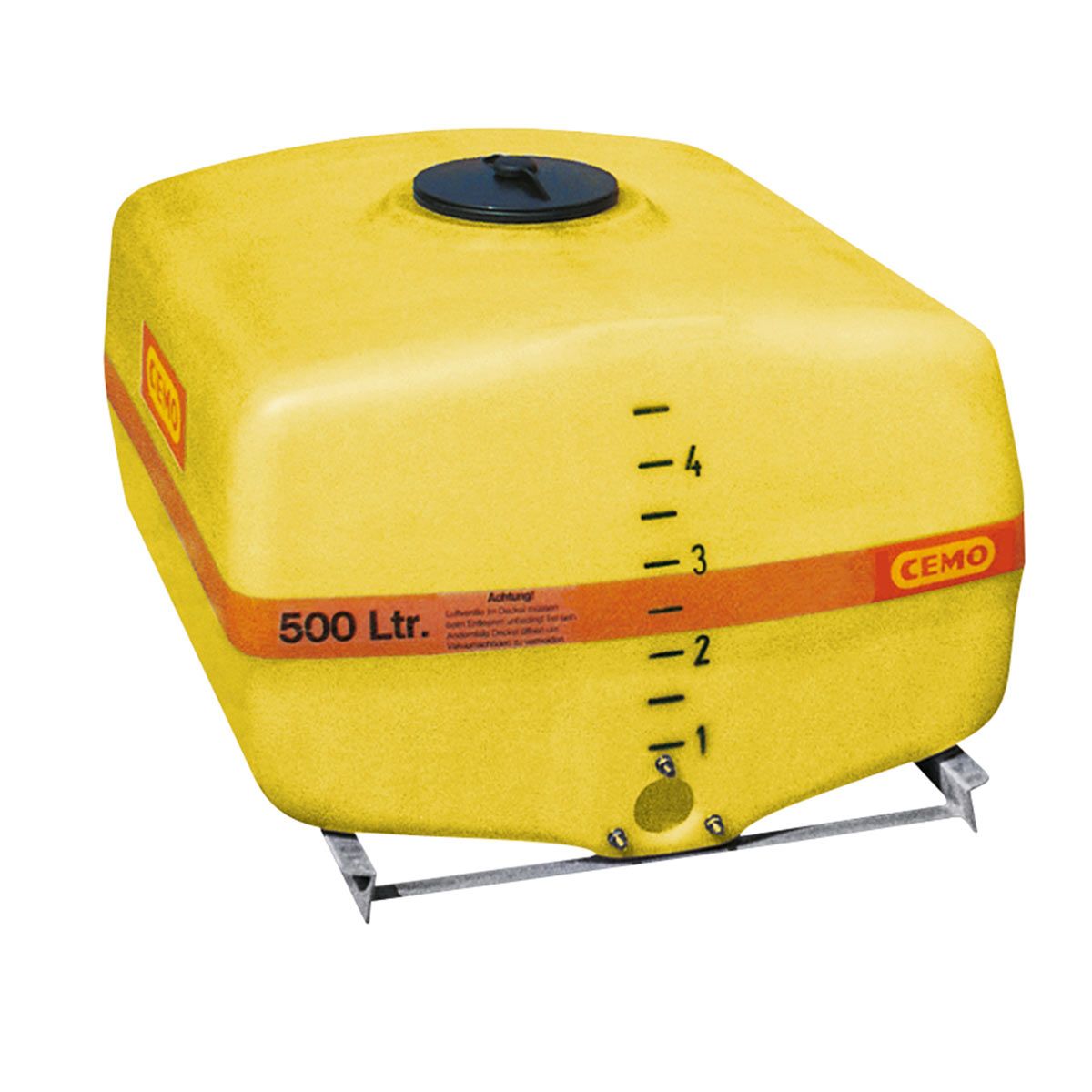 Transportfass, aus GFK, gelb, kofferförmig, 300 l, 1020 x 620 x 720 mm Transportfass, aus GFK, gelb, kofferförmig, 300 l, 1020 x 620 x 720 mm