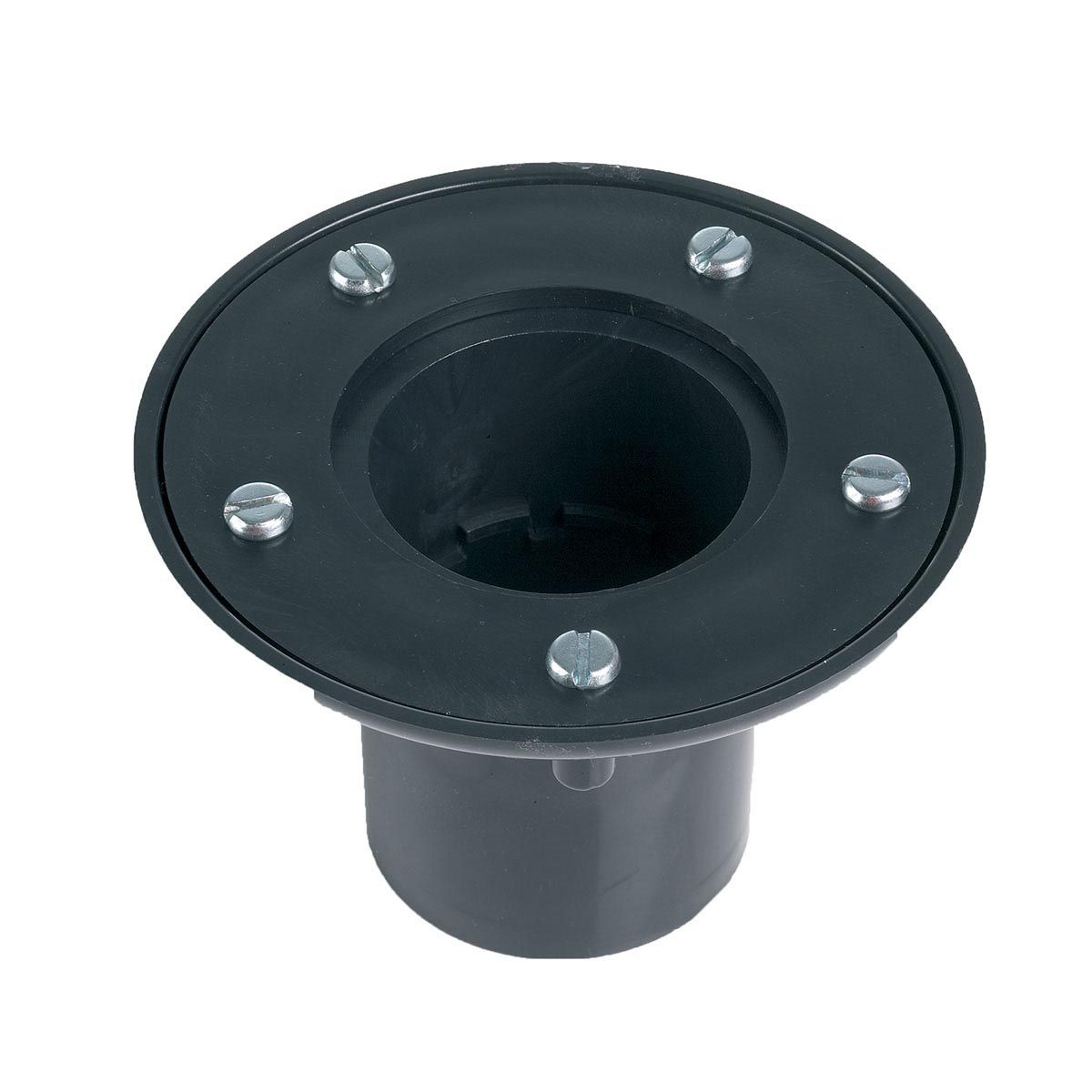Folienflansch, aus PVC, schwarz, D 110 mm Folienflansch, aus PVC, schwarz, D 110 mm