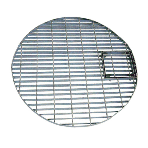 Metall-Abdeckrost, feuerverzinkt, rund, D 660 mm