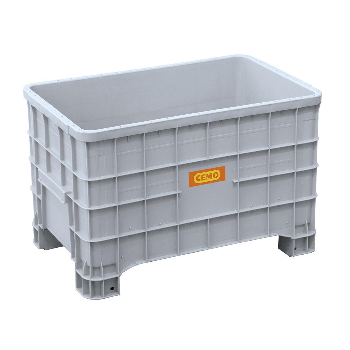 Paloxe, aus PE, grau, 280 l, 990 x 635 x 650 mm Paloxe, aus PE, grau, 280 l, 990 x 635 x 650 mm