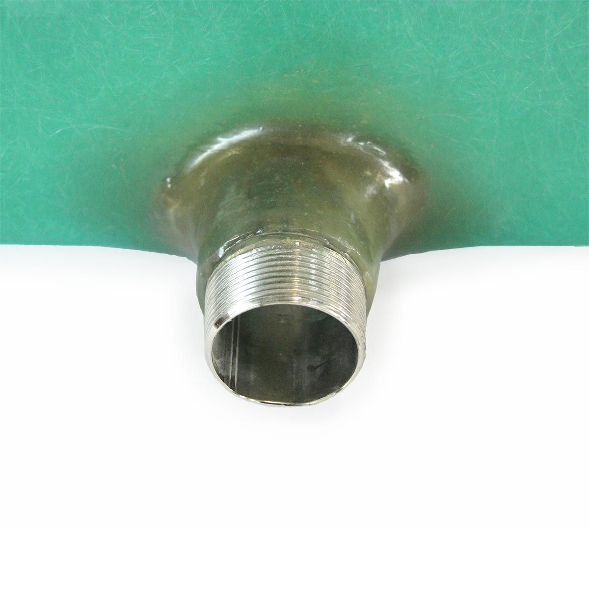 Anschlussgewindenippel AG, aus Inox, einlaminiert, 1' AG Anschlussgewindenippel AG, aus Inox, einlaminiert, 1' AG