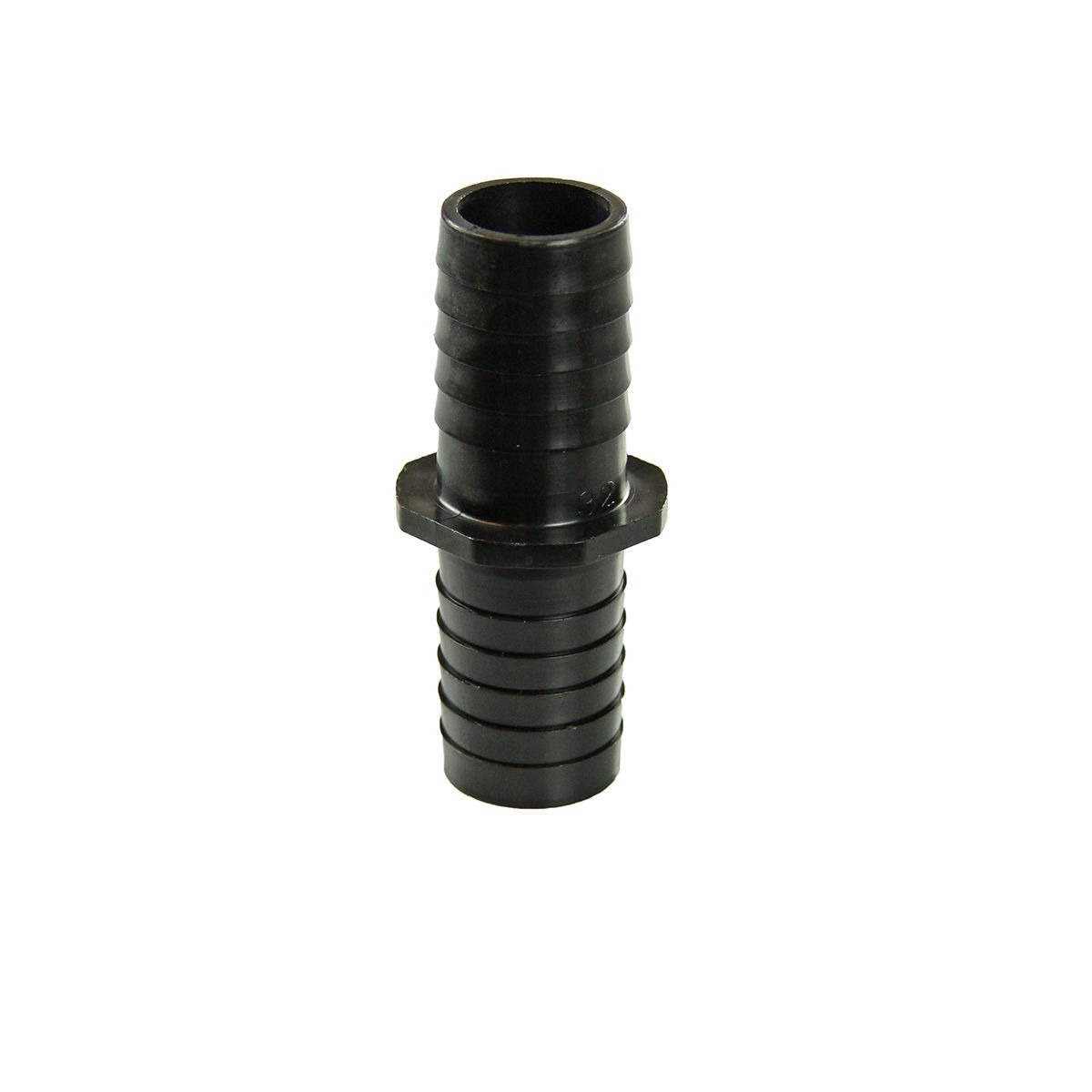 Schlauchverbinder, schwarz, d 32 x 32 mm Schlauchverbinder, schwarz, d 32 x 32 mm